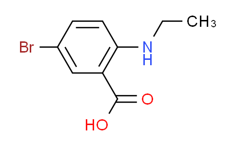 CAS No. 82762-56-9, 5-bromo-2-(ethylamino)benzoic acid