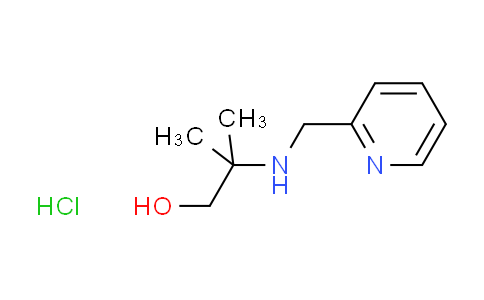 CAS No. 1049713-04-3, 2-methyl-2-[(2-pyridinylmethyl)amino]-1-propanol hydrochloride