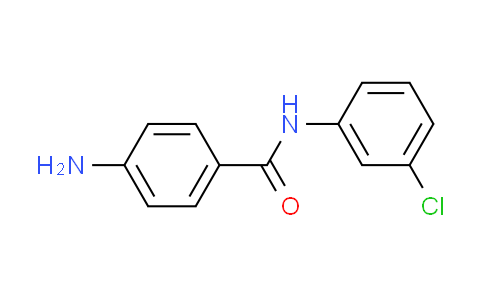 CAS No. 888-80-2, 4-amino-N-(3-chlorophenyl)benzamide