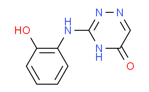 CAS No. 857492-03-6, 3-[(2-hydroxyphenyl)amino]-1,2,4-triazin-5(4H)-one