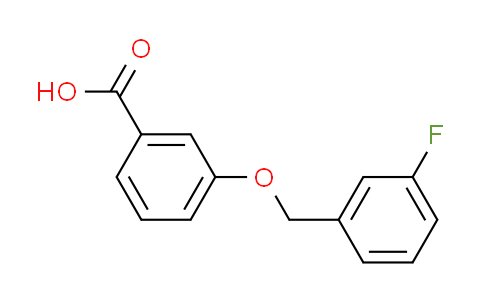 CAS No. 887599-64-6, 3-[(3-fluorobenzyl)oxy]benzoic acid