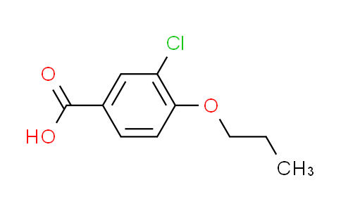 CAS No. 76327-32-7, 3-chloro-4-propoxybenzoic acid