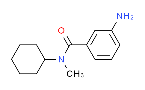 CAS No. 675112-76-2, 3-amino-N-cyclohexyl-N-methylbenzamide