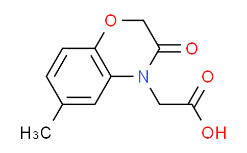 CAS No. 134997-69-6, (6-methyl-3-oxo-2,3-dihydro-4H-1,4-benzoxazin-4-yl)acetic acid