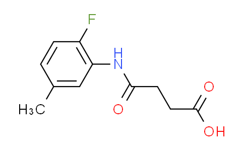 CAS No. 904766-63-8, 4-[(2-fluoro-5-methylphenyl)amino]-4-oxobutanoic acid