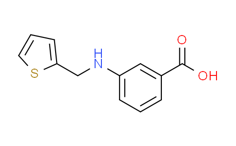 CAS No. 869947-84-2, 3-[(2-thienylmethyl)amino]benzoic acid