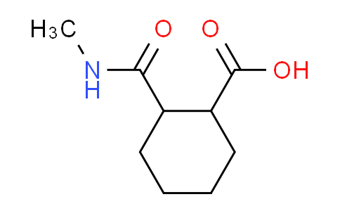 CAS No. 716362-44-6, 2-[(methylamino)carbonyl]cyclohexanecarboxylic acid