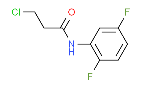 CAS No. 915923-95-4, 3-chloro-N-(2,5-difluorophenyl)propanamide