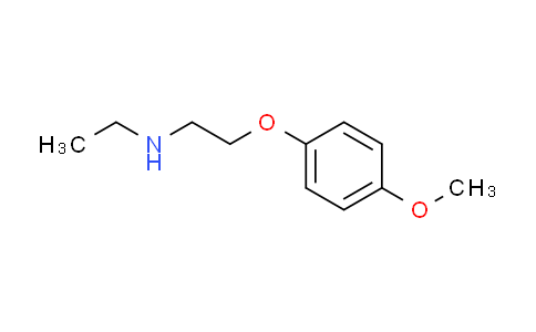 CAS No. 915921-32-3, N-ethyl-2-(4-methoxyphenoxy)ethanamine