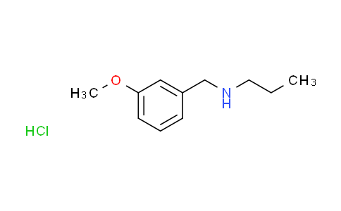 CAS No. 1048948-07-7, N-(3-methoxybenzyl)-1-propanamine hydrochloride