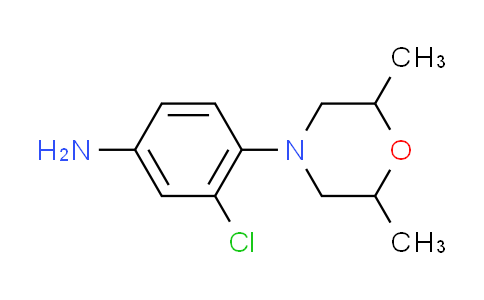 CAS No. 915923-04-5, 3-chloro-4-(2,6-dimethyl-4-morpholinyl)aniline