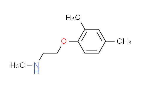 CAS No. 91339-51-4, 2-(2,4-dimethylphenoxy)-N-methylethanamine