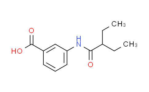 CAS No. 915923-97-6, 3-[(2-ethylbutanoyl)amino]benzoic acid
