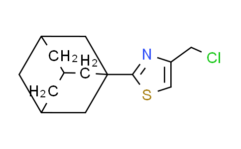 CAS No. 632300-38-0, 2-(1-adamantyl)-4-(chloromethyl)-1,3-thiazole