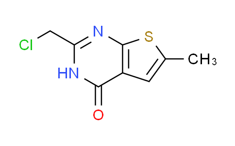 CAS No. 878699-59-3, 2-(chloromethyl)-6-methylthieno[2,3-d]pyrimidin-4(3H)-one