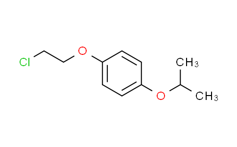 CAS No. 915920-64-8, 1-(2-chloroethoxy)-4-isopropoxybenzene