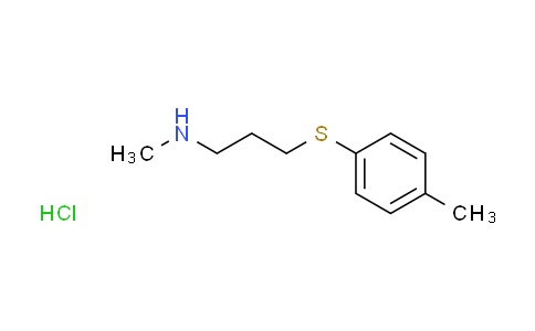 CAS No. 1609406-59-8, N-methyl-3-[(4-methylphenyl)thio]-1-propanamine hydrochloride