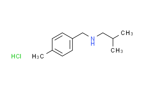 CAS No. 1049678-05-8, 2-methyl-N-(4-methylbenzyl)-1-propanamine hydrochloride