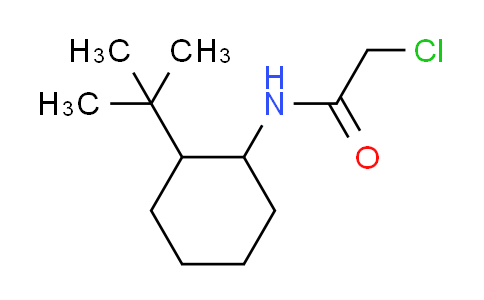 CAS No. 25329-22-0, N-(2-tert-butylcyclohexyl)-2-chloroacetamide