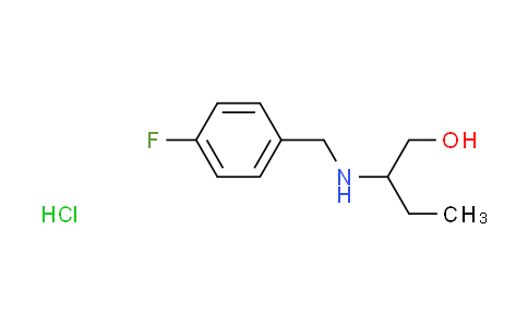 CAS No. 1048673-59-1, 2-[(4-fluorobenzyl)amino]-1-butanol hydrochloride