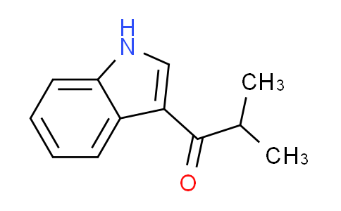 CAS No. 57642-07-6, 1-(1H-indol-3-yl)-2-methyl-1-propanone
