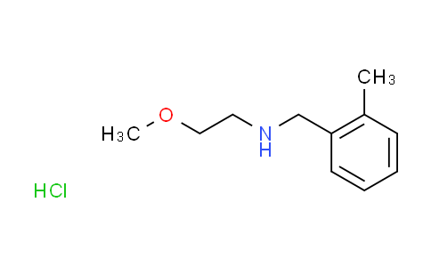 CAS No. 1158425-80-9, (2-methoxyethyl)(2-methylbenzyl)amine hydrochloride