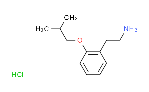 CAS No. 1609402-94-9, (2-isobutoxybenzyl)methylamine hydrochloride
