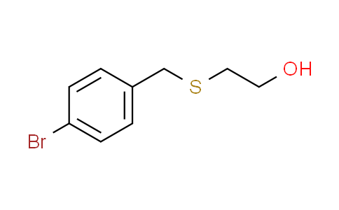CAS No. 518316-24-0, 2-[(4-bromobenzyl)thio]ethanol
