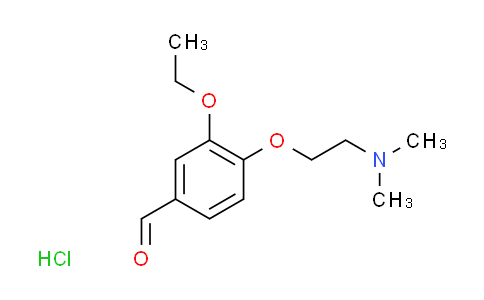 CAS No. 87330-20-9, 4-[2-(dimethylamino)ethoxy]-3-ethoxybenzaldehyde hydrochloride