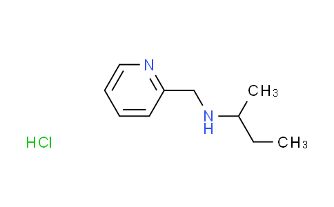CAS No. 1049713-10-1, N-(2-pyridinylmethyl)-2-butanamine hydrochloride