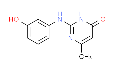 CAS No. 879856-94-7, 2-[(3-hydroxyphenyl)amino]-6-methyl-4(3H)-pyrimidinone