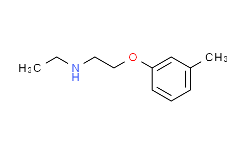 CAS No. 915924-03-7, N-ethyl-2-(3-methylphenoxy)ethanamine