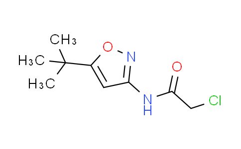 CAS No. 55809-27-3, N-(5-tert-butyl-3-isoxazolyl)-2-chloroacetamide