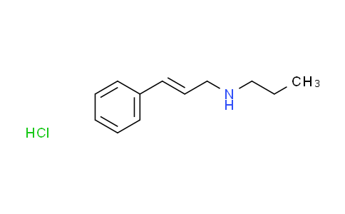 CAS No. 1159701-01-5, [(2E)-3-phenyl-2-propen-1-yl]propylamine hydrochloride