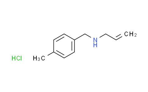 CAS No. 160676-83-5, N-(4-methylbenzyl)-2-propen-1-amine hydrochloride