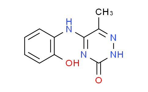 CAS No. 685551-55-7, 5-[(2-hydroxyphenyl)amino]-6-methyl-1,2,4-triazin-3(2H)-one