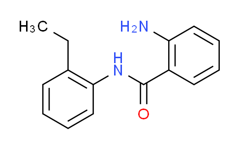 CAS No. 19562-50-6, 2-amino-N-(2-ethylphenyl)benzamide