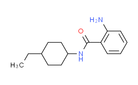 CAS No. 915923-16-9, 2-amino-N-(4-ethylcyclohexyl)benzamide