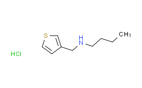 CAS No. 1049713-26-9, N-(3-thienylmethyl)-1-butanamine hydrochloride
