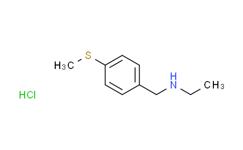 CAS No. 1049773-81-0, N-[4-(methylthio)benzyl]ethanamine hydrochloride