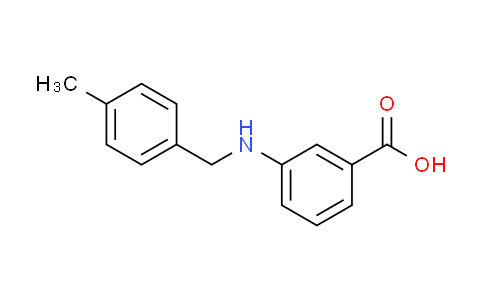 CAS No. 869949-26-8, 3-[(4-methylbenzyl)amino]benzoic acid