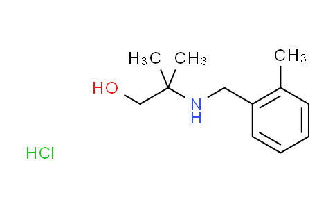 CAS No. 1049773-02-5, 2-methyl-2-[(2-methylbenzyl)amino]-1-propanol hydrochloride
