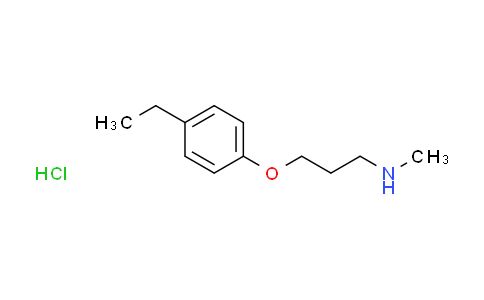 CAS No. 1609402-98-3, [3-(4-ethylphenoxy)propyl]methylamine hydrochloride