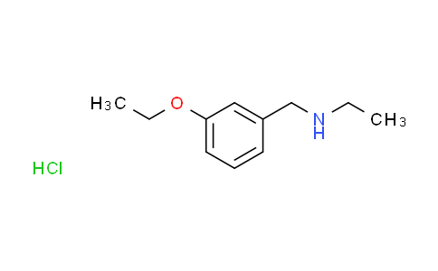 CAS No. 1048948-05-5, N-(3-ethoxybenzyl)ethanamine hydrochloride