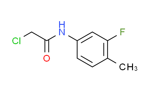 CAS No. 100599-62-0, 2-chloro-N-(3-fluoro-4-methylphenyl)acetamide