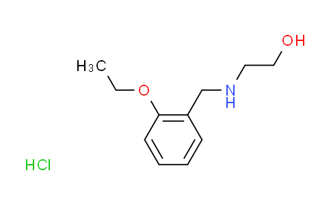 CAS No. 1052533-96-6, 2-[(2-ethoxybenzyl)amino]ethanol hydrochloride