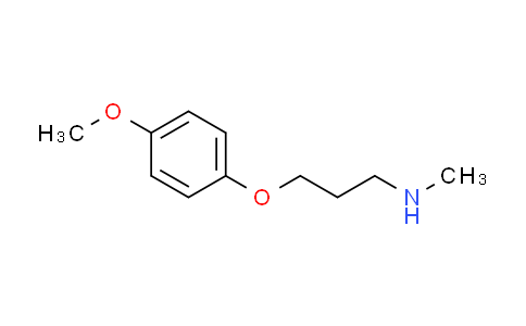 CAS No. 303104-76-9, 3-(4-methoxyphenoxy)-N-methyl-1-propanamine