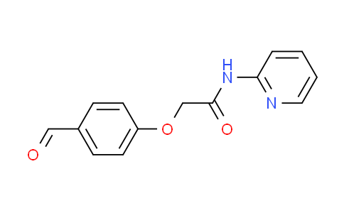 CAS No. 329211-31-6, 2-(4-formylphenoxy)-N-2-pyridinylacetamide