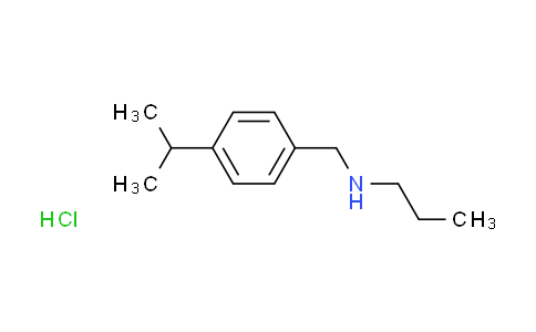 CAS No. 1049680-96-7, N-(4-isopropylbenzyl)-1-propanamine hydrochloride
