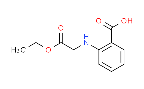 CAS No. 65992-17-8, 2-[(2-ethoxy-2-oxoethyl)amino]benzoic acid